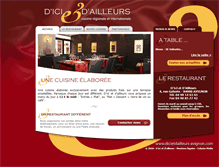 Tablet Screenshot of dicietdailleurs-avignon.com
